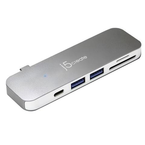 j5create JCD387 USB Type-C 6-in-1 UltraDrive Mini Dock