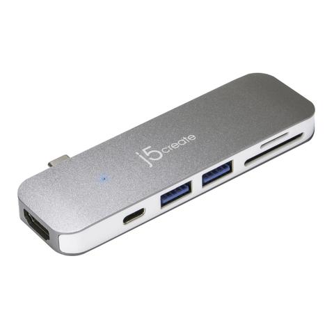 j5create JCD386 USB Type-C 7-in-1 UltraDrive Mini Dock