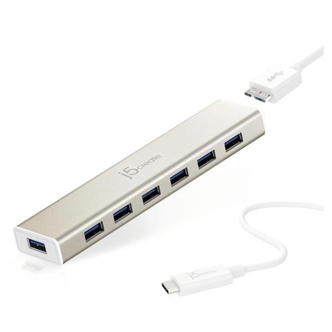 j5create JCH377 USB Type-C 7-Port Hub