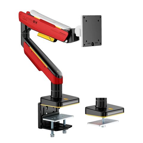 Humanmotion Humanex T18-1E RGB Lighting Gaming Monitor Arm Mount 17"-49"