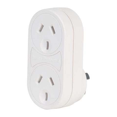 Jackson 2-Outlet Vertical Power Adaptor