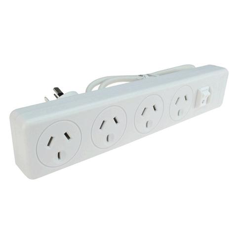 Jackson 4-Outlet Surge Protected Powerboard