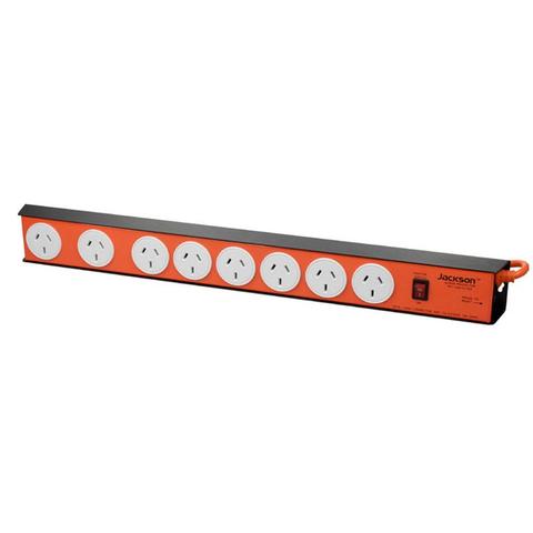Jackson 8-Port Surge Portected Heavy Duty Metal Powerboard