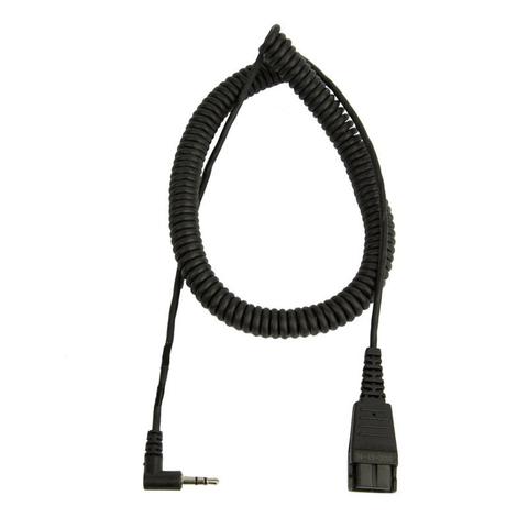 Jabra Coiled 2m PC Quick Disconnect to 3.5mm Cable