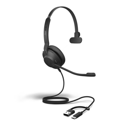 Jabra Evolve2 30 SE MS USB-C/A Mono Corded Headset