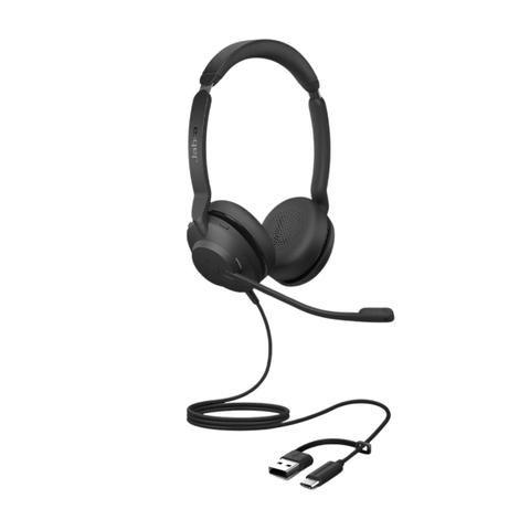 Jabra Evolve2 30 SE UC USB-C/A Stereo Corded Headset