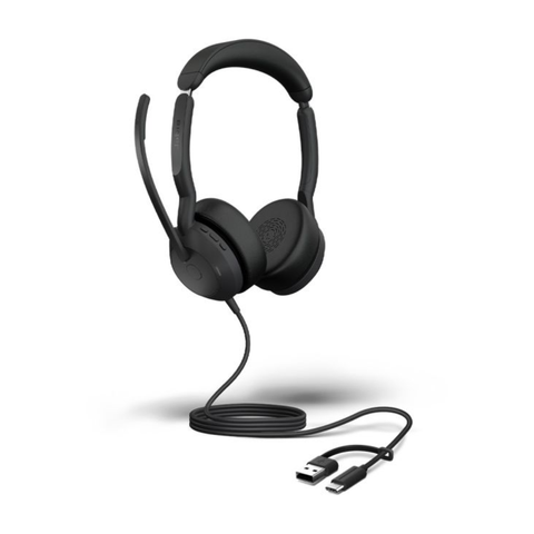 Jabra Evolve2 50 UC USB-C/A Stereo Corded Headset