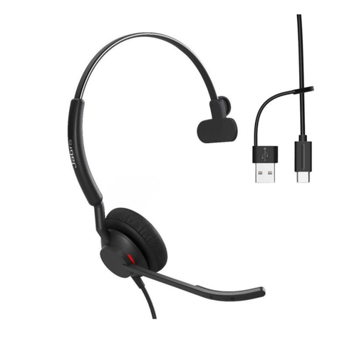 Jabra Engage 50 II UC USB-C/A Mono Headset - Link