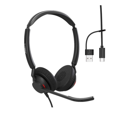 Jabra Engage 50 II UC Stereo USB-C/A Stereo Headset with Link Controller