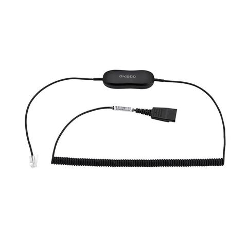 Jabra GN1218 2m Coiled AC Cable