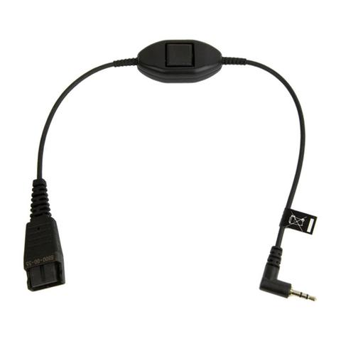 Jabra Quick Disconnect Cable to 2.5 mm Jack with Answer Button