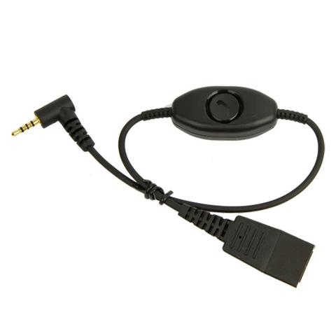 Jabra Quick Disconnect Cable to 2.5 mm Jack with Push-To-Talk