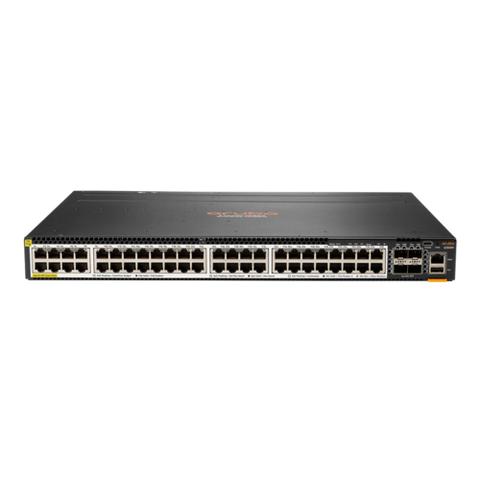 HPE Aruba 6300M 48-Port Smart Rate 1/2.5/5GbE Class 6 PoE & 4-Port SFP56 Switch