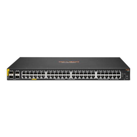 HPE 6100 48-Port Class 4 PoE & 4-Port SFP+ 370W Switch