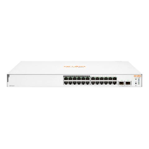 HPE Aruba Instant On 1830 24-Port Class 4 PoE & 2-Port SFP 195W Switch