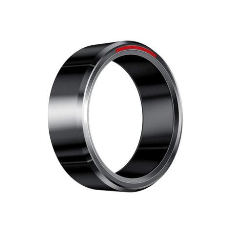 KUMI H1 Zirconium Ceramic Smart Ring - Size 8 (Black)