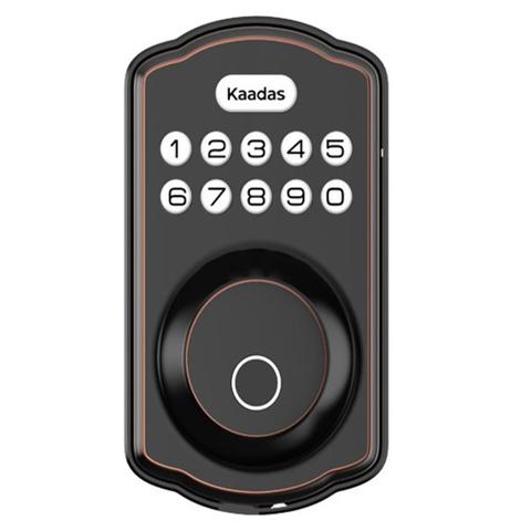 Kaadas KS02 Deadbolt Lock Fingerprint Oil Rubbed Bronze