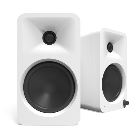 Kanto ORA4 140W Powered Reference Speakers with USB-C Input and Bluetooth - White