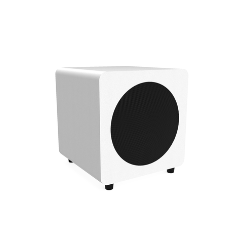 Kanto SUB8 300W 8" Sealed Powered Subwoofer - Matte White