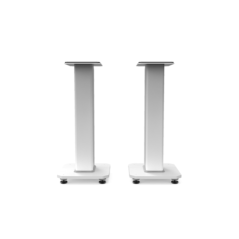 Kanto SX30W 30" Tall Fillable Speaker Stands - Pair - White