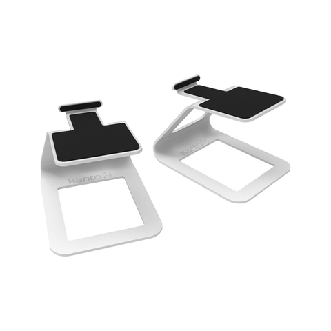 Kanto SE2W Elevated Desktop Speaker Stands - Pair - White