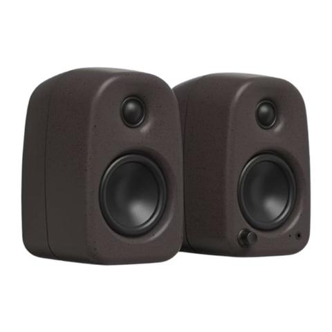 Kanto UKI 100W Compact Desktop Speakers - Speckled Brown