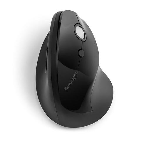 Kensington Pro Fit Ergo Vertical Wireless Mouse - Black