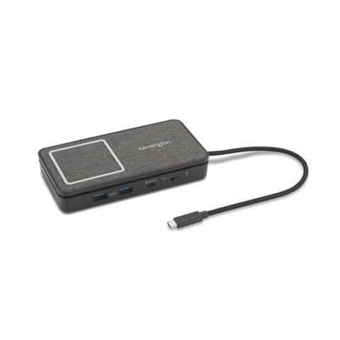 Kensington SD1700P 6-Port USB-C Dock Dual 4K With Wireless Charging 100W Power Delivery