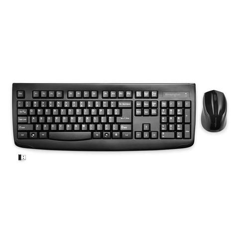 Kensington Pro Fit Wireless Keyboard & Mouse Combo - Black