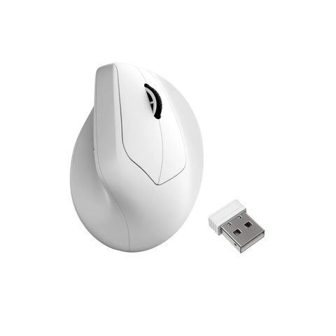 Keychron M5 Wireless Ergonomic Mouse (8K Polling Rate) (White)