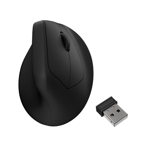 Keychron M5 Wireless Ergonomic Mouse (8K Polling Rate) (Black)
