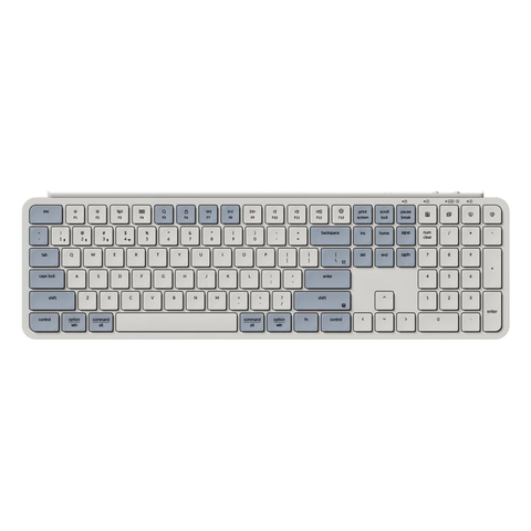 Keychron B6 Pro Full Size Ultra-Slim Wireless Keyboard (Retro Blue)