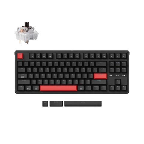 Keychron C3 Pro QMK/VIA Wired Mechanical RGB Keyboard - Keychron Brown Switches Hot-Swappable