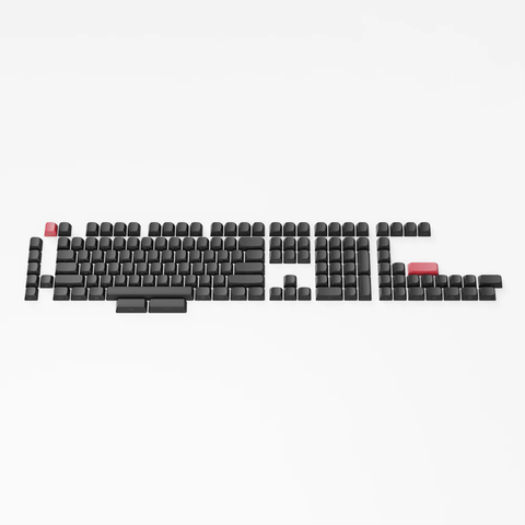 Keychron Double Shot PBT Side-Printed OSA Profile Full Keycap Set (Black)
