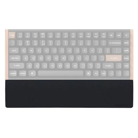 Keychron Silicone Palm Rest for K2 / K2 Pro / K2 Max / K2 HE / K6 / K6 Pro (Black)
