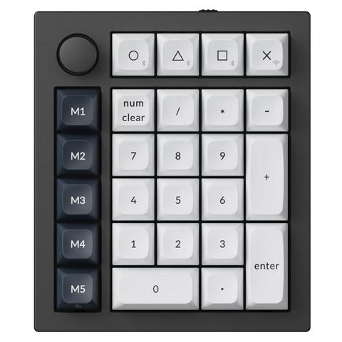 Keychron Q0 Max Wireless Number Pad (Black) (Gateron Jupiter Brown Switches)