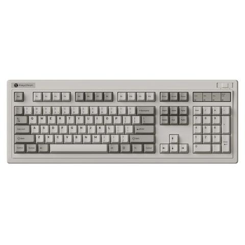 Keychron R6 QMK RGB Retro Hot-Swappable Wireless Mechanical Keyboard - Super Banana Switch