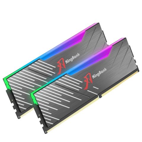 KingBank KRRB RGB 32GB (2x16GB) DDR5 6000MHz CL36 Desktop Memory - Black
