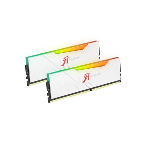 Kingbank KRRW RGB 32GB (2x16GB) CL28 DDR5 6000MHz Desktop Memory - White