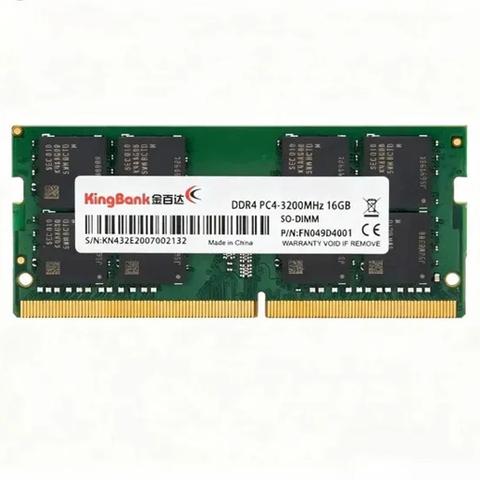 Kingbank 16GB (1x 16GB) DDR4 3200MHz SODIMM Laptop Memory