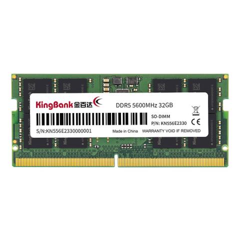 Kingbank 32GB (1x 32GB) DDR5 5600MHz SODIMM Laptop Memory