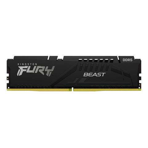 Kingston FURY Beast 16GB (1x16GB) DDR5 5600MHz CL40 XMP Desktop Memory - Black