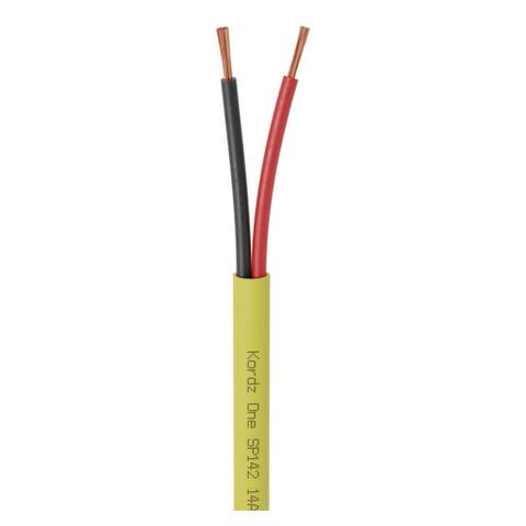 Kordz ONE 12AWG 152.5m 2-Core LSZH PVC-Free Speaker Cable - Yellow