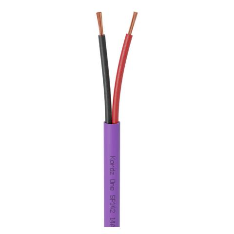 Kordz ONE 12AWG 152.5m 2-Core LSZH PVC-Free Speaker Cable - Purple