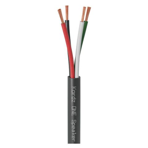 Kordz ONE 14AWG 152.5m 4-Core UV Stabilised Outdoor Speaker Cable - Black
