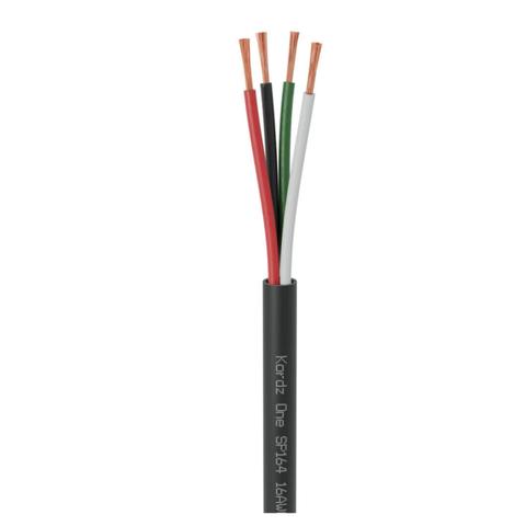 Kordz ONE 14AWG 152.5m 4-Core LSZH PVC-Free Speaker Cable - Black