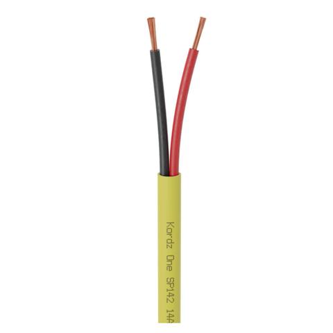 Kordz ONE 14AWG 152.5m 2-Core LSZH PVC-Free Speaker Cable - Yellow