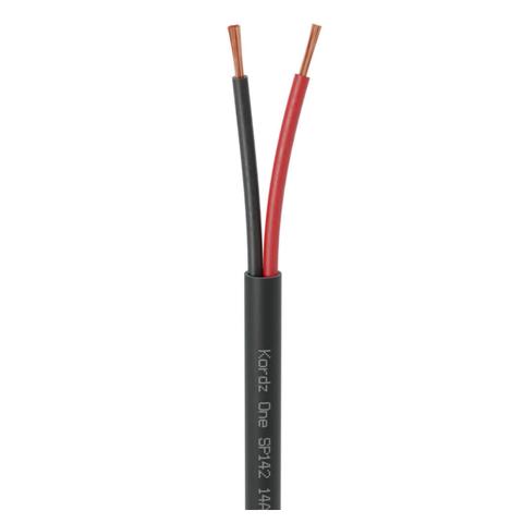 Kordz ONE 14AWG 152.5m 2-Core LSZH PVC-Free Speaker Cable - Black