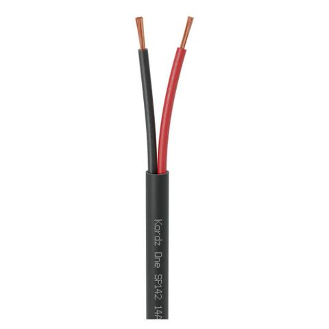 Kordz ONE 16AWG 305m 2-Core LSZH PVC-Free Speaker Cable - Black