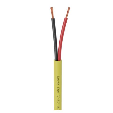 Kordz ONE 16AWG 305m 2-Core LSZH PVC-Free Speaker Cable - Yellow